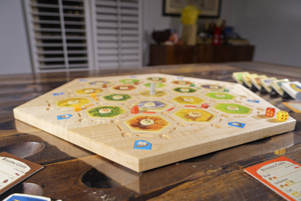 Catan Board — Heirloom Inlay (2–4 Player)