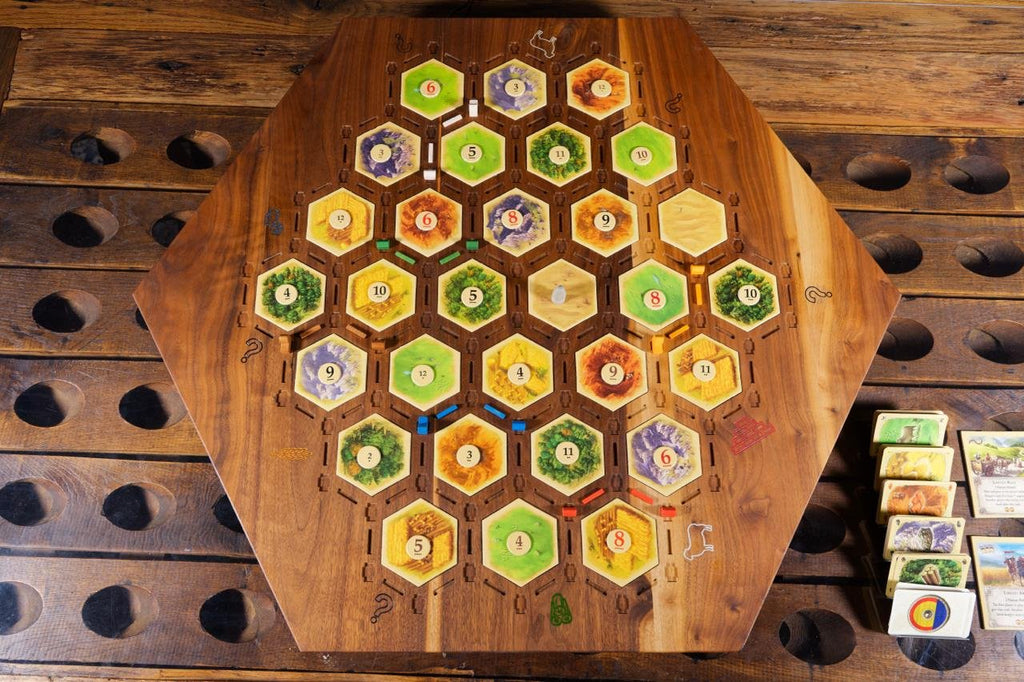 Walnut shown — all 6 species available