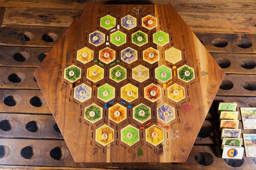 Walnut shown — all 6 species available