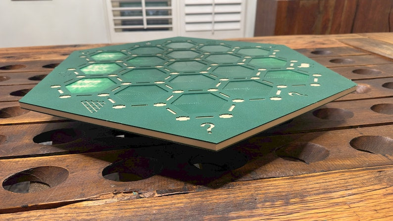 HDPE Catan Board — Inlay Hex Holder