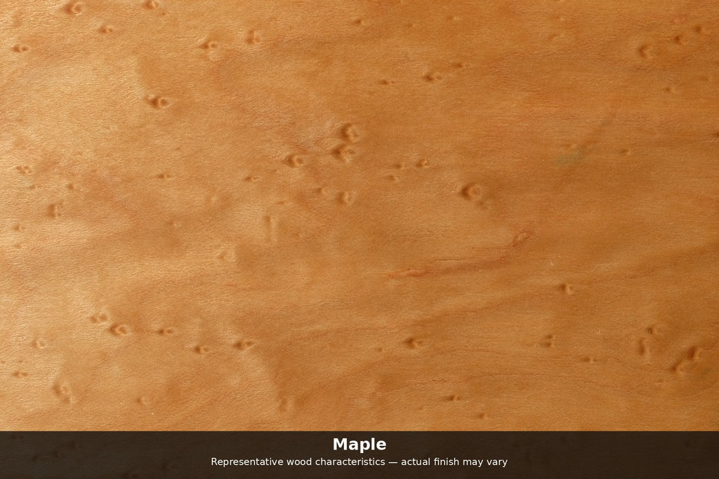 Maple — representative wood characteristics