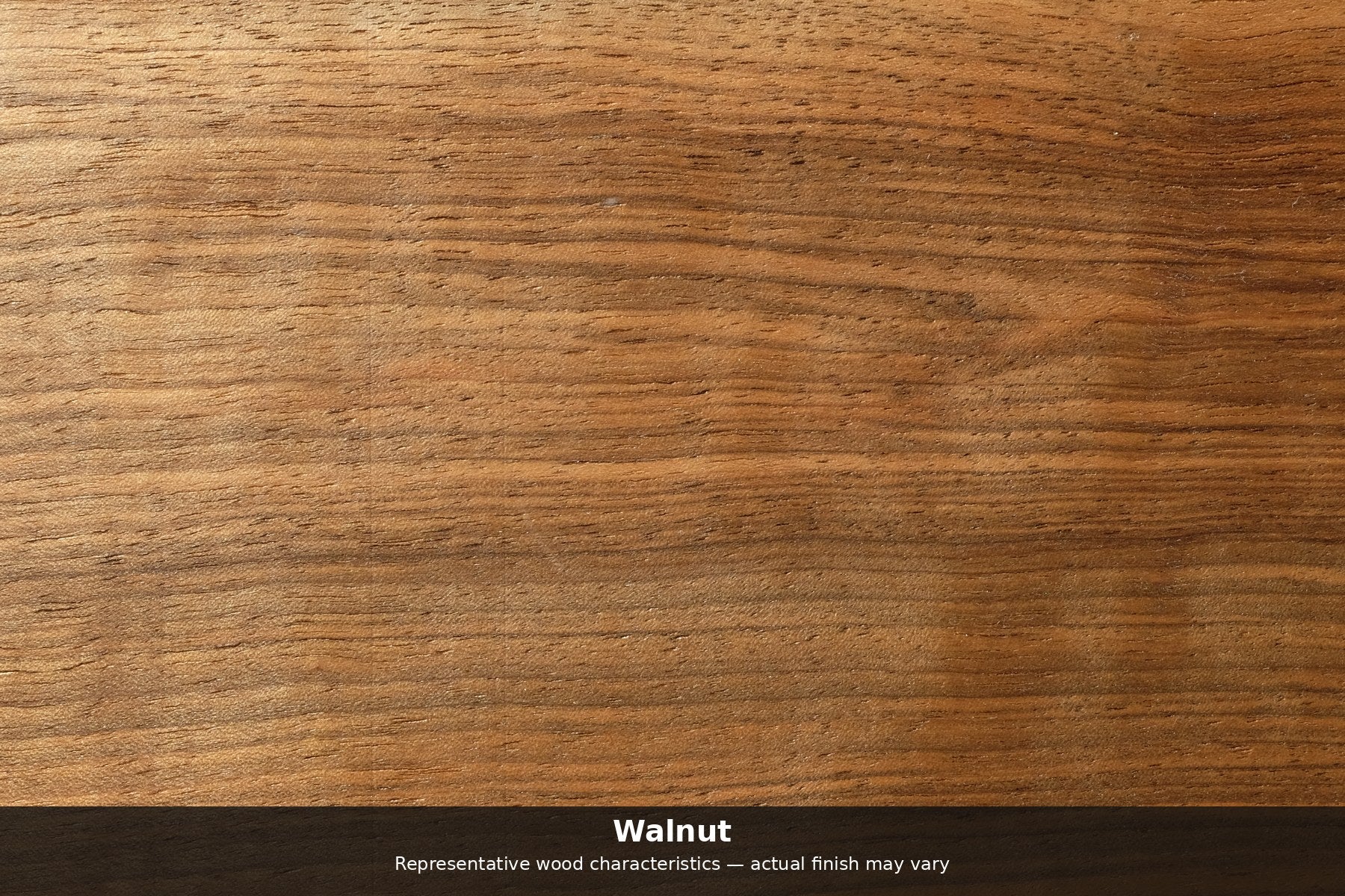 Walnut — representative wood characteristics