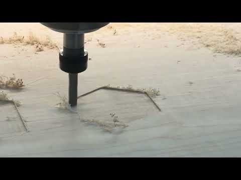 CNC cutting hex pocket — board construction detail